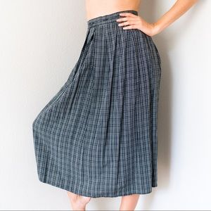 Vintage Liz Claiborne High Waisted Preppy Skirt S